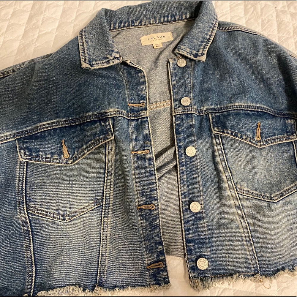 Jean jacket cropped